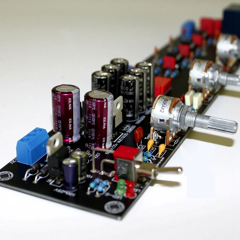 Placa de tono de lujo A8 JRC5532 + AlPS27 tipo preamplificador de potenciómetro