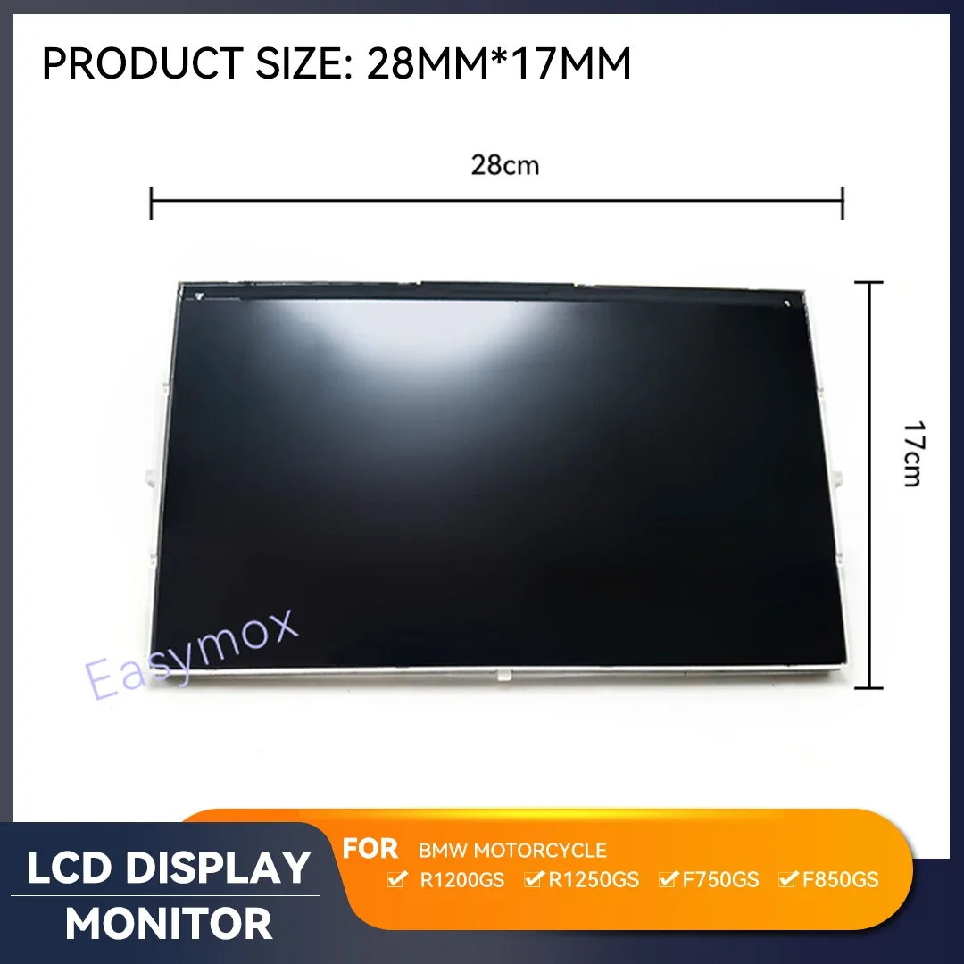 Display LCD moto per BMW R1200GS F850GS R1250GS F750GS F850GS Adventure R1250RS R125 Schermo di navigazione GPS DE065IC-011