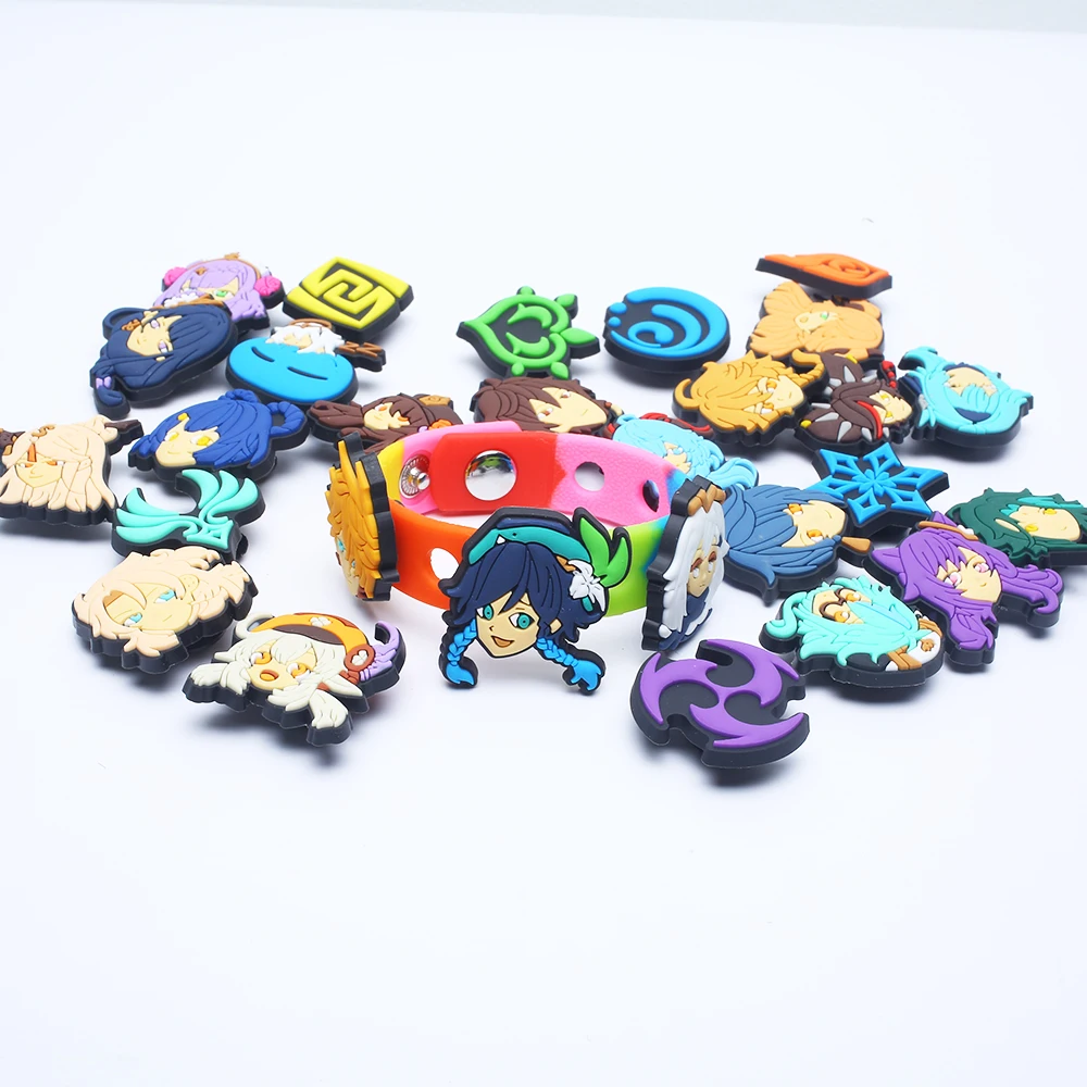 10-100PCS Popular Cartoon Game Characters Shoe Charms For Sandals,Shoe Decoration Accessories Shoe Pins Great Gift For Men Wom