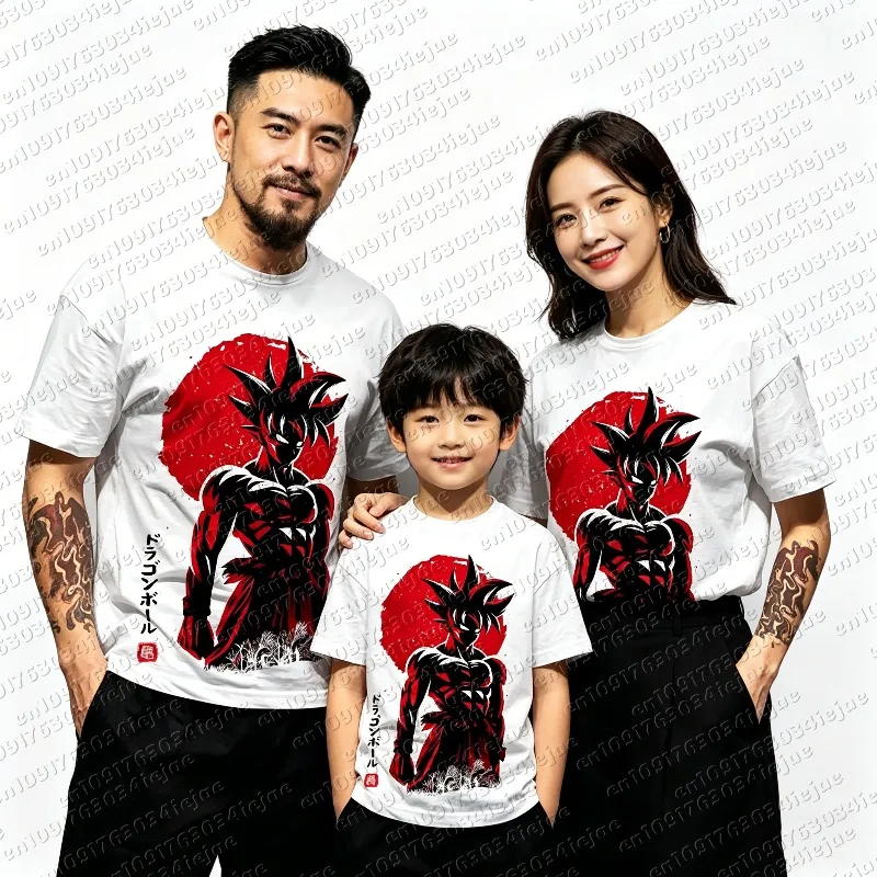 

2026 Dragon Ball Goku Anime T Shirt 3D Print Streetwear Harajuku Short Sleeve Unisex Tee Anime Fan Gift Comfortable Breathable