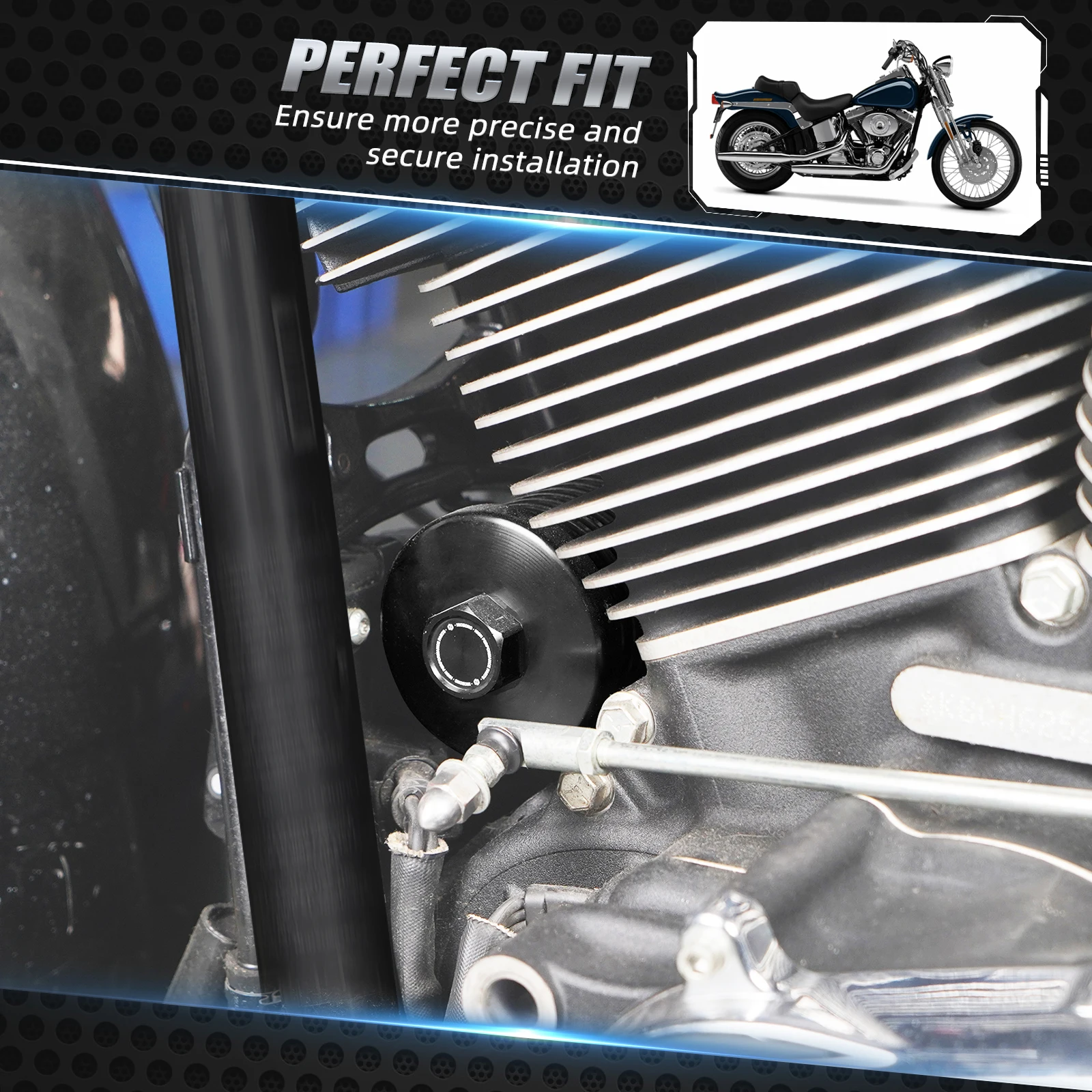 For 2017-2023 Harley Street Glide Special FLHXS Reusable Oil Filter Kit Tri Glide Ultra FLHTCUTG 2017-2024 Road King FLHRXS 6