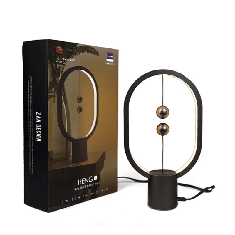 

Mini Balance Light Creative Magnetic Switch Night Light Suspension LED Home Bedside Table Lamp Internet Popular Gifts