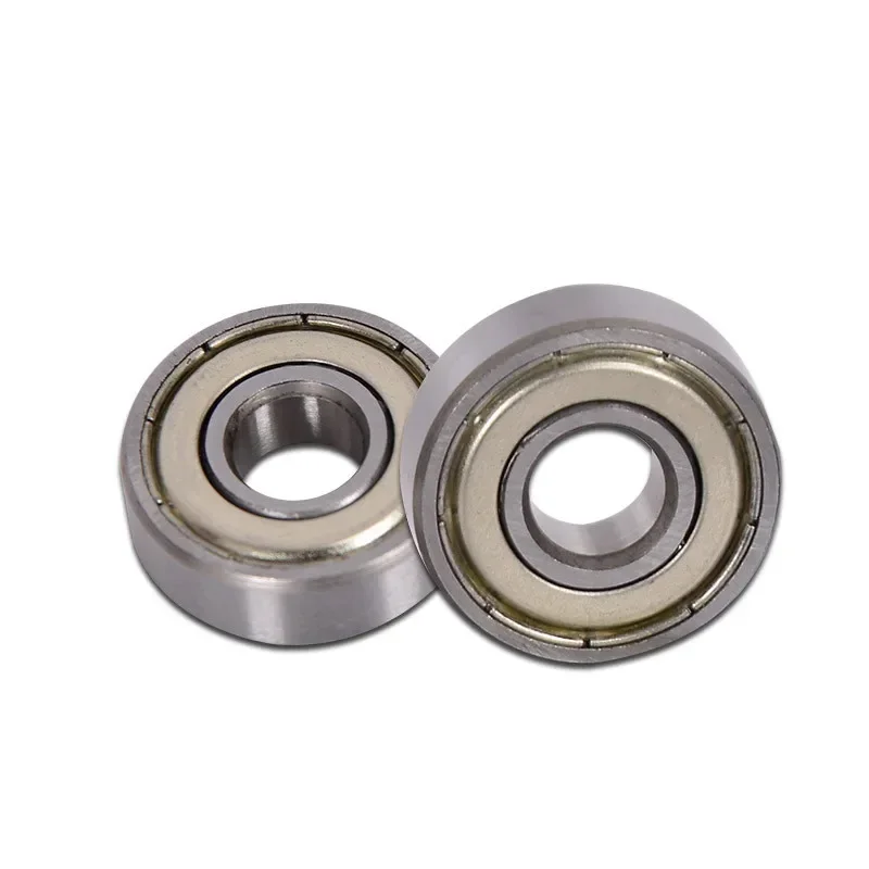 2pcs 6200 6201 6202 6203 6204 6205 6206 Miniature Bearing Deep Groove Ball Bearing  ZZ Bearing Steel  Metal High Quality