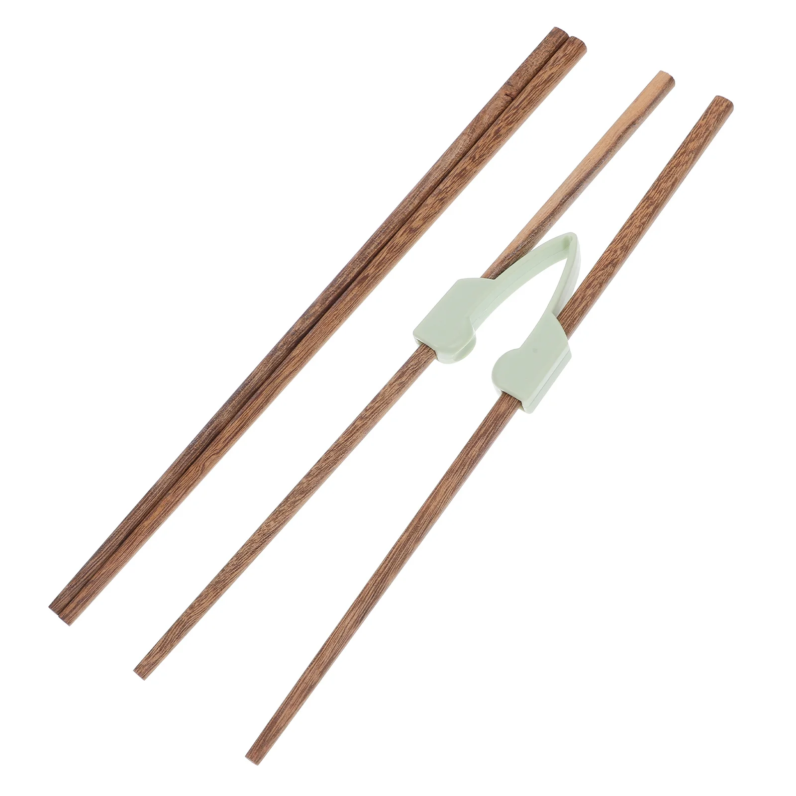 

Adjustable Rebound Clip Antislip Wooden Chopsticks Helper For Seniors Reusable Training Utensils Adaptive Eating Aids