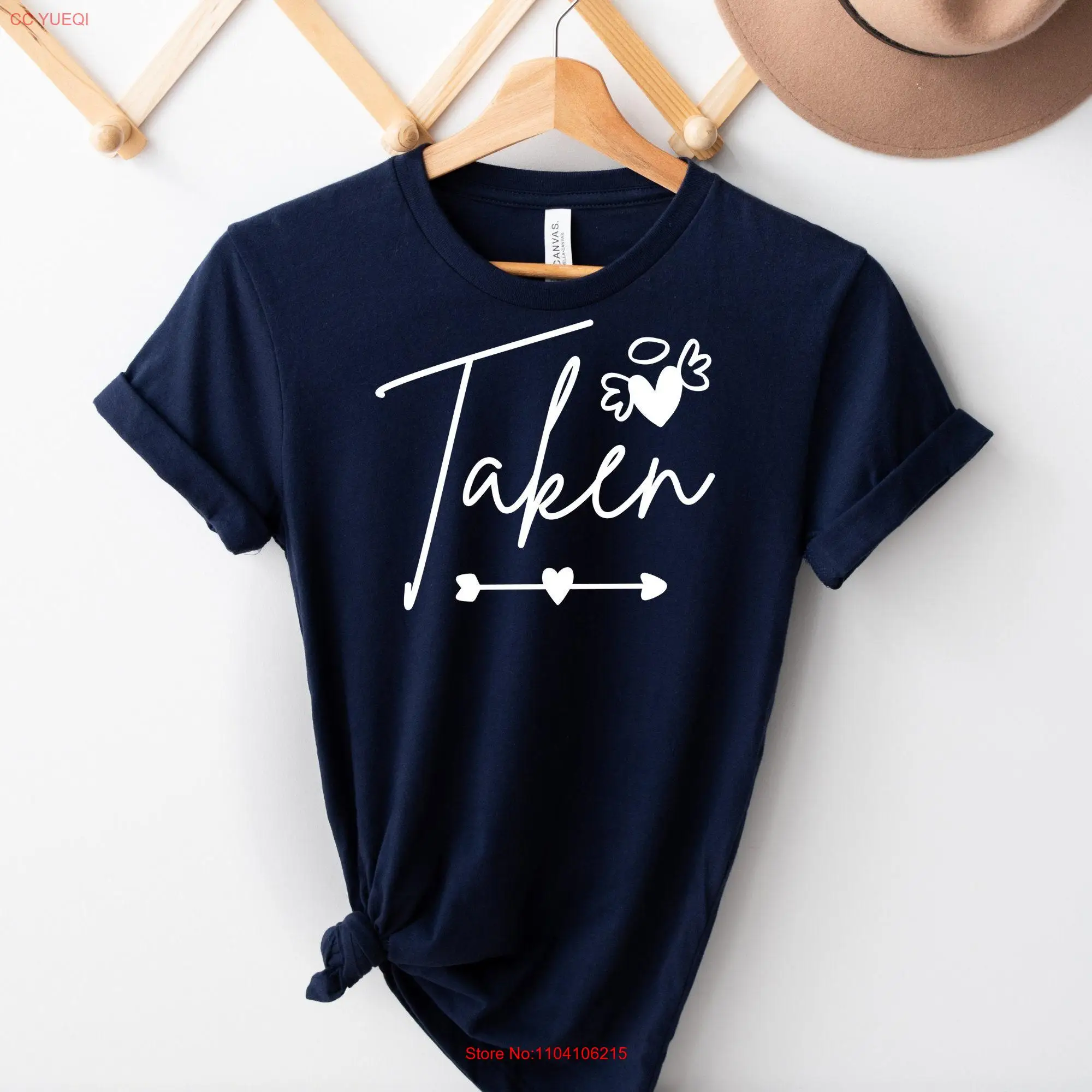 Taken shirt Funny Valentine's Day Valentines SweaT T s For Her Him long or short sleeves