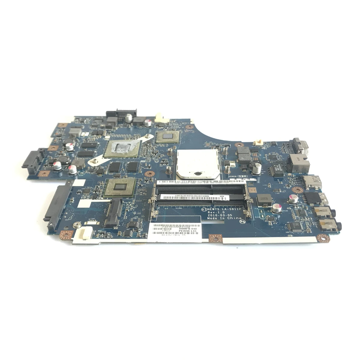 LA-5911P For Acer aspire 5551 5551G 5552 5552G Laptop Motherboard NEW75 LA-5911P MBPUU02001 Main board HD5650M 1GB 100% TEST OK