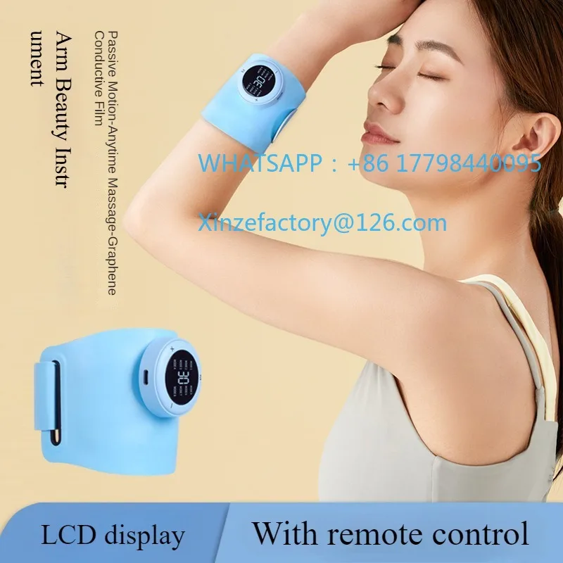 

Настраиваемый массажер для рук, тонкий браслет для глубоких тканей, инструмент для тренировки рук сжигания жира, беспроводной портативный браслет для ног, полный бо