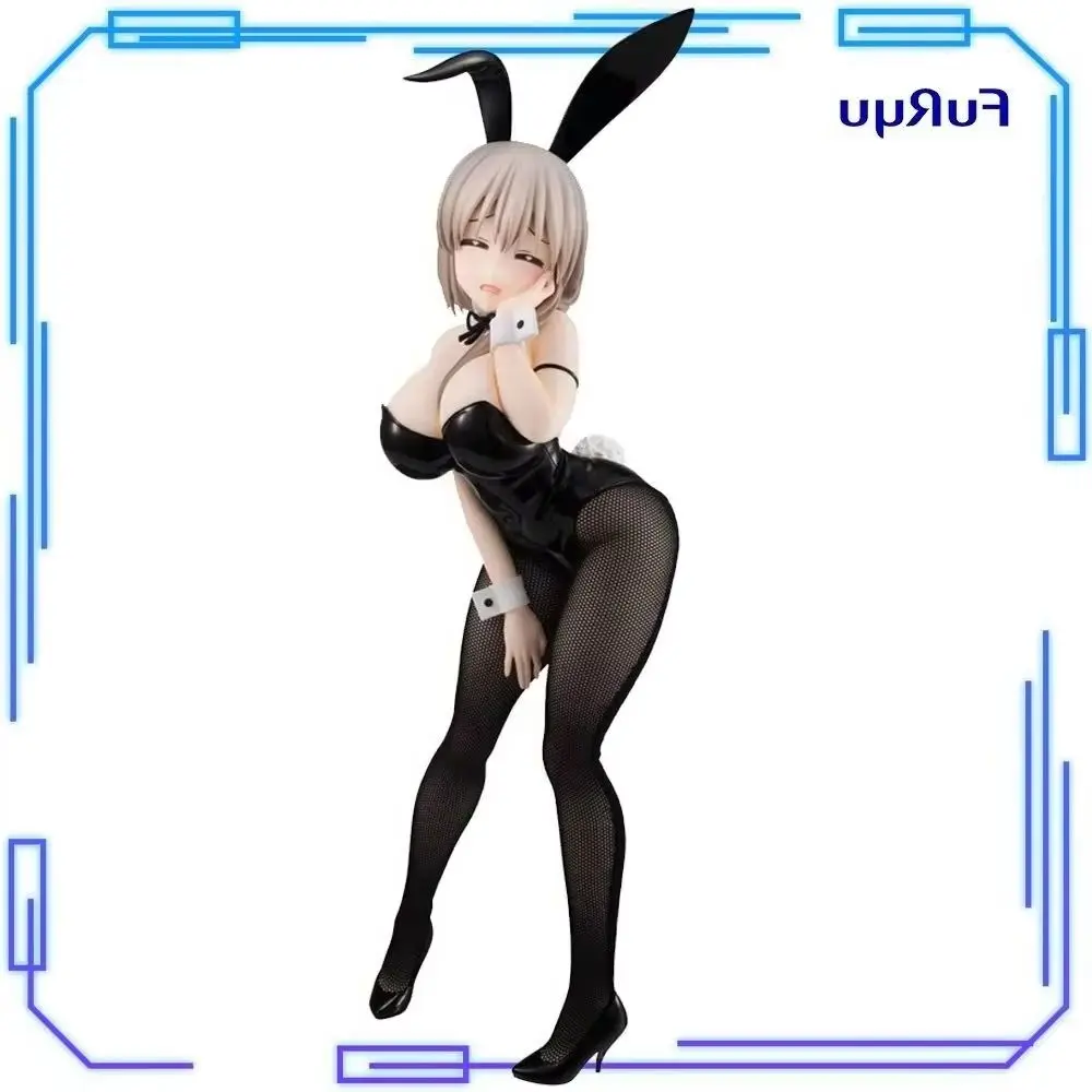 

In Stock FuRyu Original Genuine Uzaki-chan Wa Asobitai! Uzaki Tsuki BiCute Bunnies 29cm Collections Model Anime Toy Figures Gift