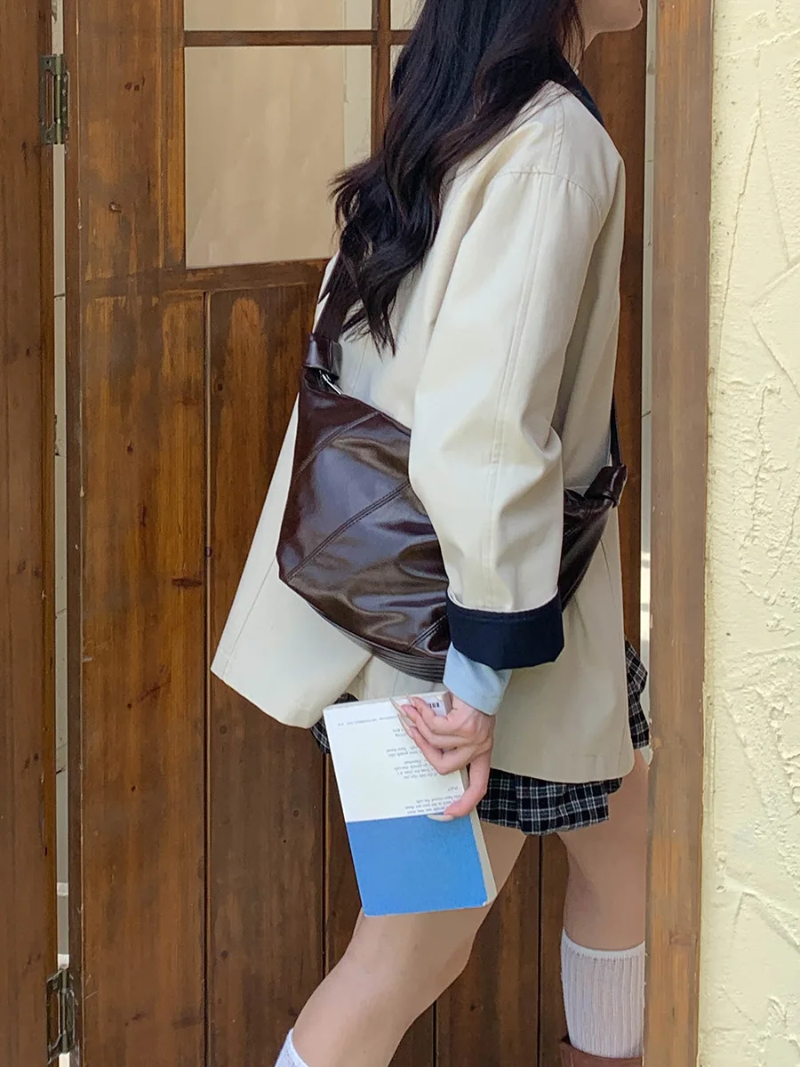 

Women's Casual Lapel Loose Windbreaker Jacket Long Sleeve Trench Coat Autumn 2025 New Fashion Outerwear