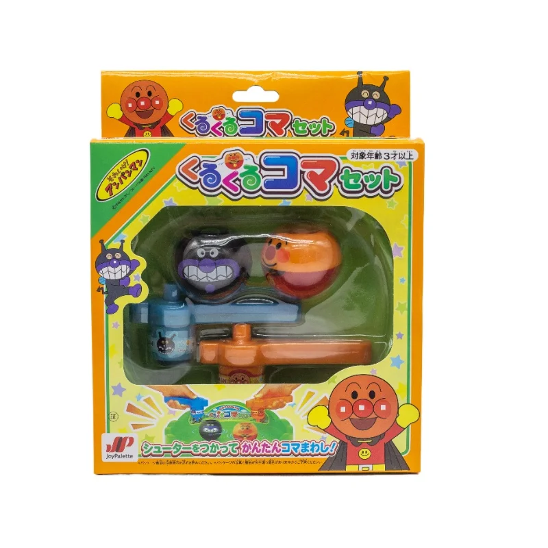 Anpanman Anime Figure Baikinman Gyroscope Toys Doll Model Puzzle Interaction Toys Collect Ornaments Children Birthday Gift