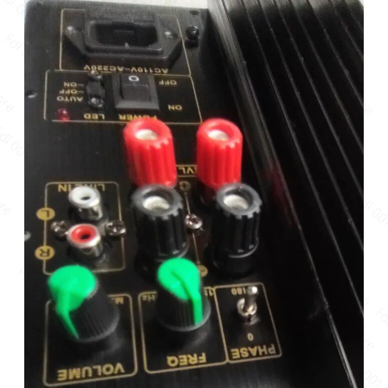 Subwoofer Amplifier Board, Heavy Bass Power Amp for 5.1 7.1 Home Theater, Active DIY Speaker Parts