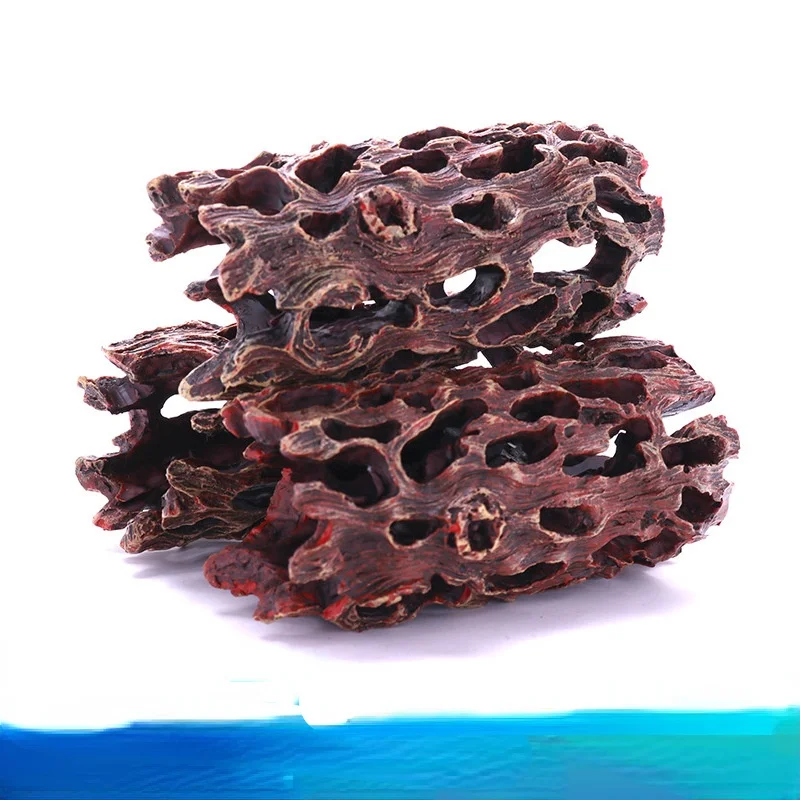 Aquarium Decoration Resin Cholla Wood Fish Tank Landscaping Shrimp Shelter Nest Tank Dodging House Spawning Hole Fish Roots