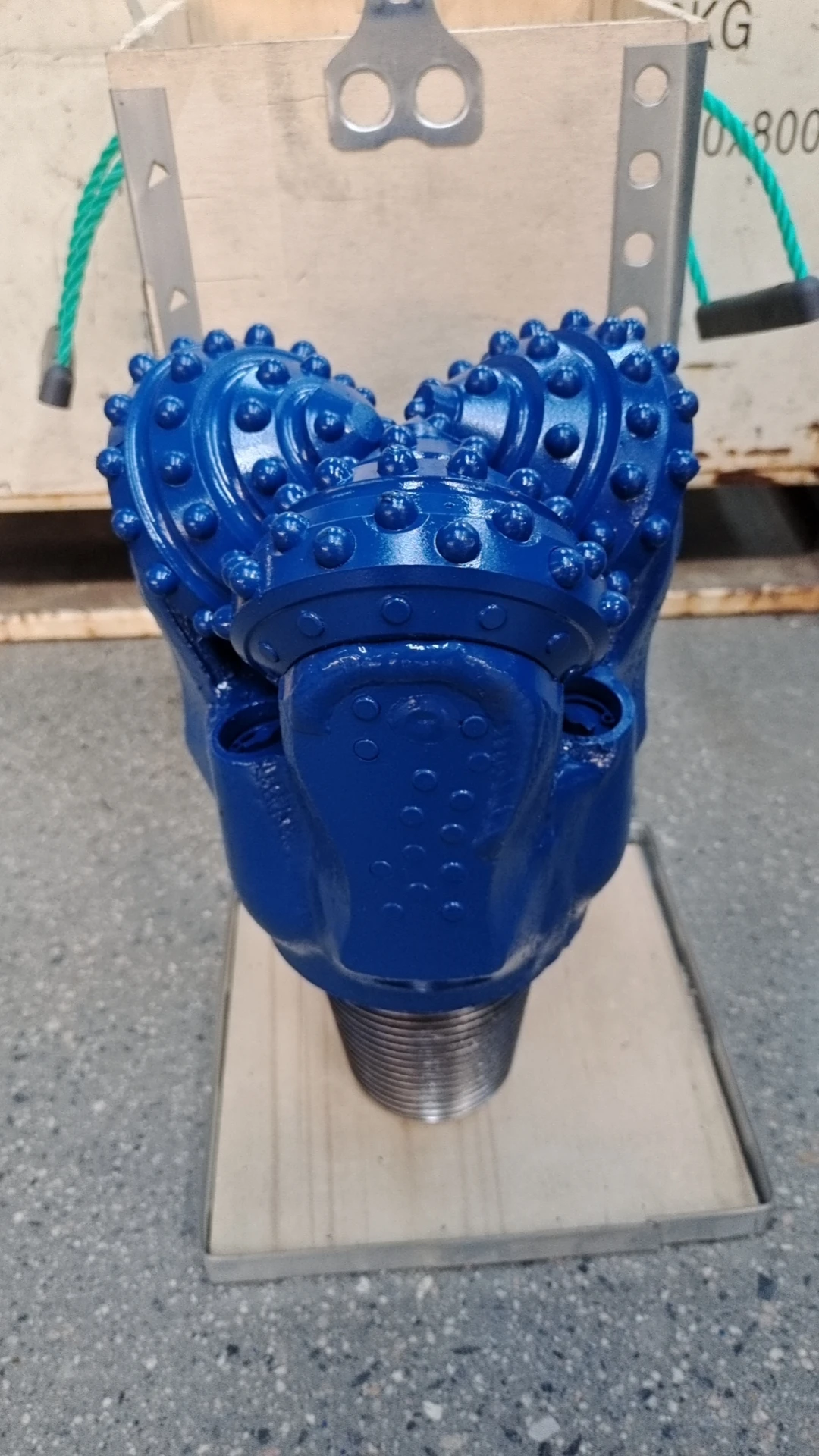 Ferramentas de perfuração de poço de água API padrão IADC737 Hard Rock Breaking Bit 6 1/2 polegadas Tricone Pilot Bit