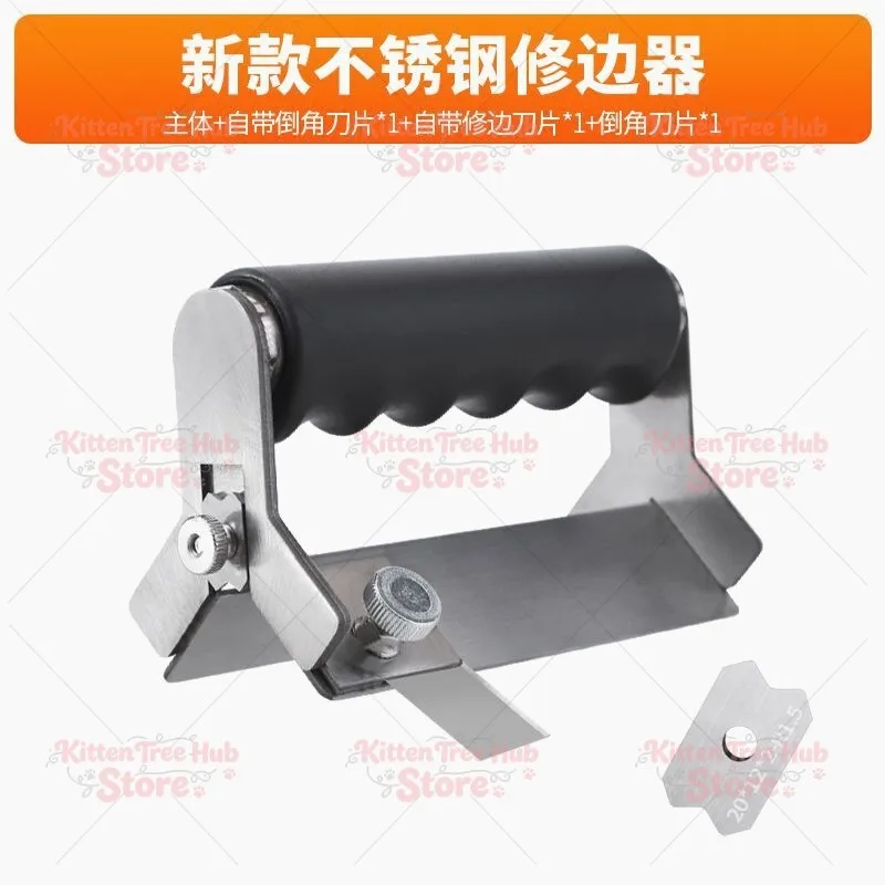 Stainless Steel Edge Banding TrimmerTrimming Planer Deburring Wood