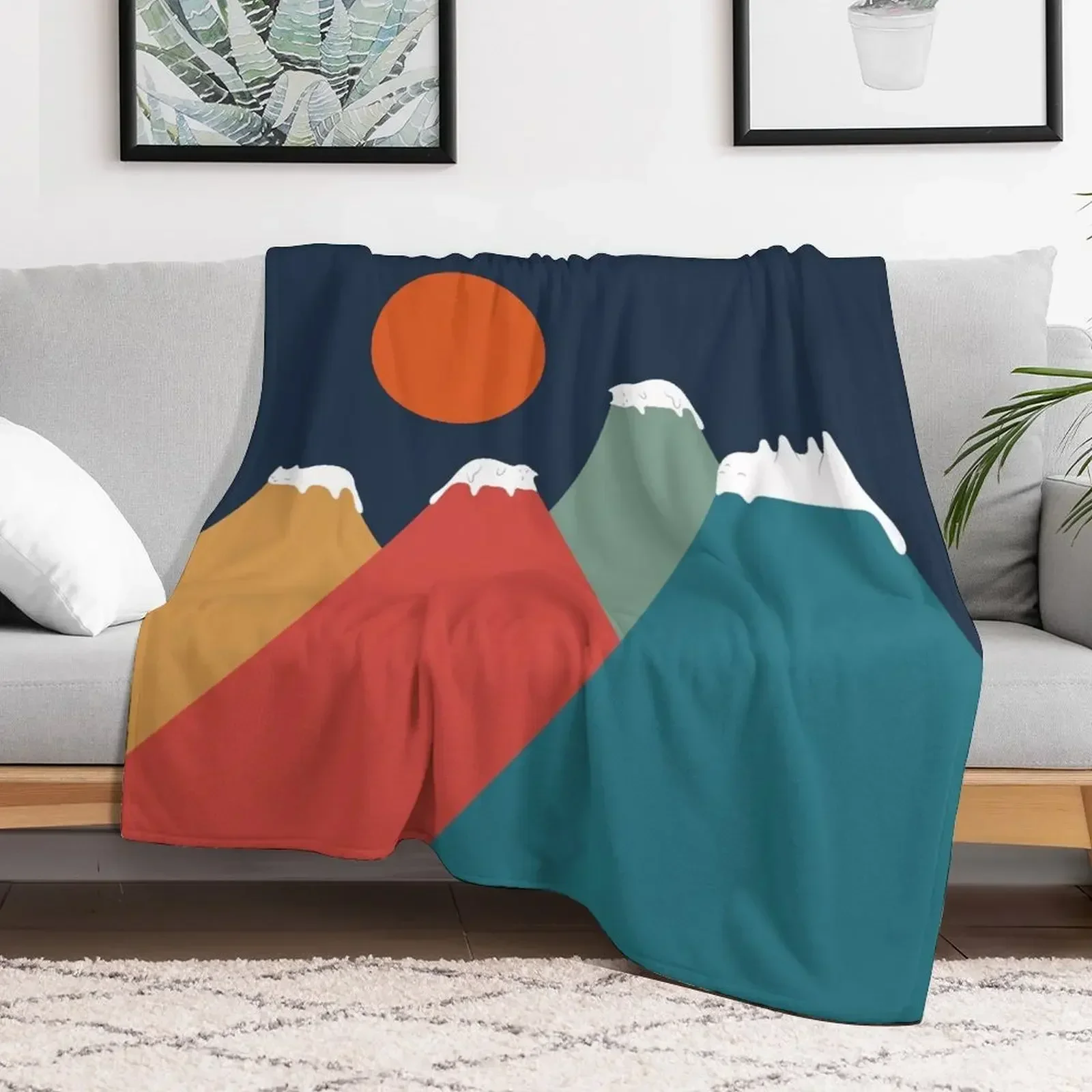 

Cat Landscape 10 Throw Blanket funny gift Thins Soft Beds Blankets Kid'S Decorative Throw Blankets