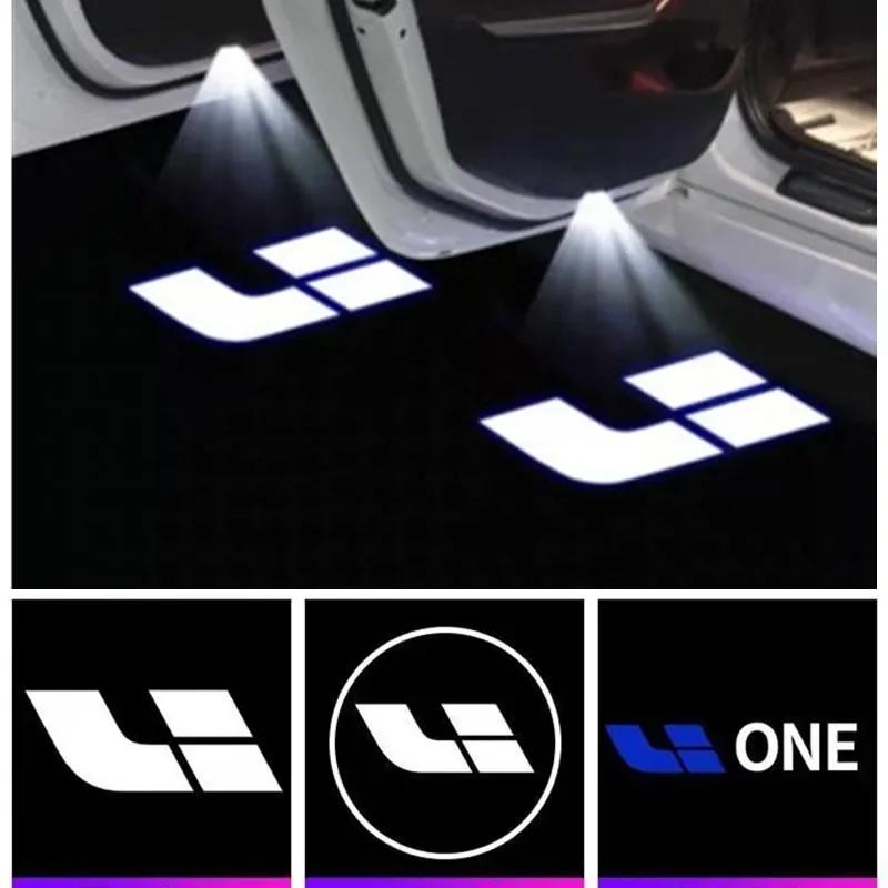 

1PCS Car Door Welcome Lights Laser Projector Logo Wireless Sensing For Leading Ideal LiXiang L7 L8 L9 Auto Courtesy accessories