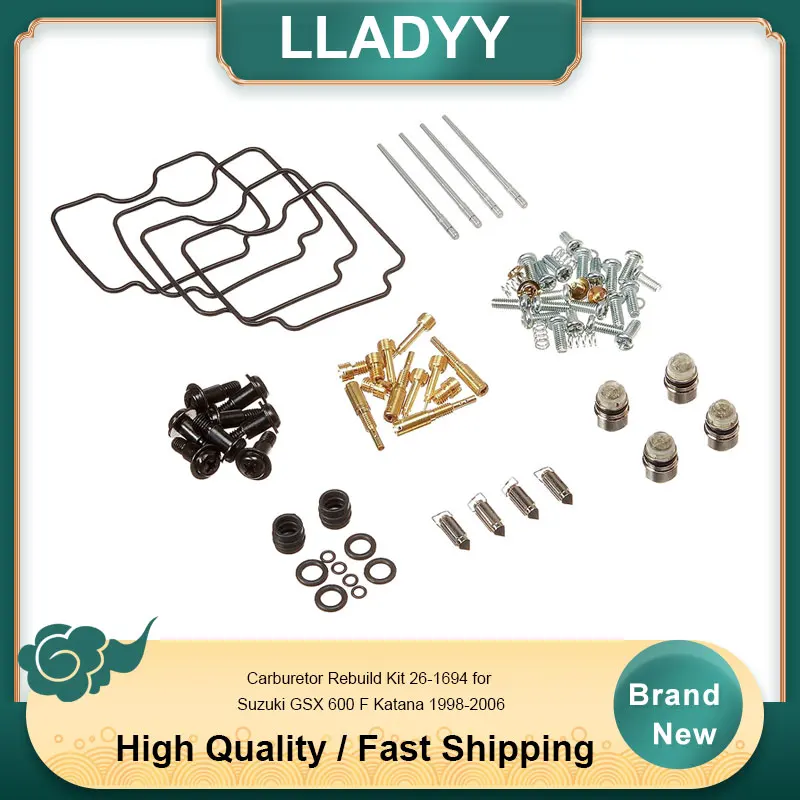 

Carburetor Rebuild Kit 26-1694 for Suzuki GSX 600 F Katana 1998-2006