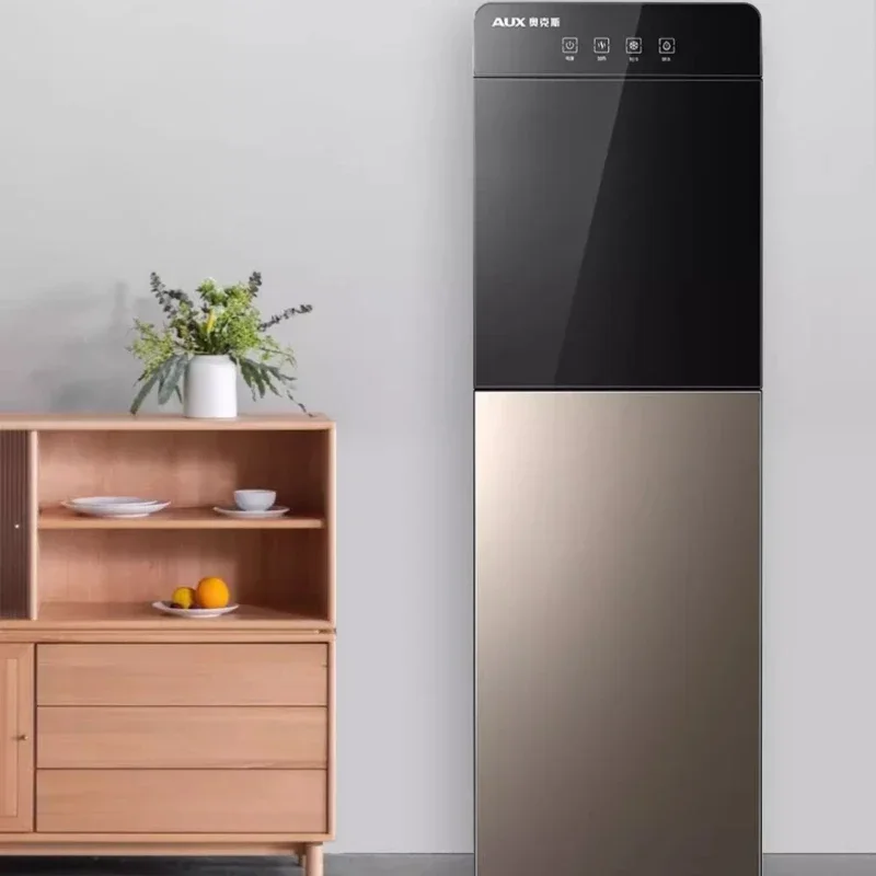 

Диспенсер для воды с нижним ведром, вертикальный бытовой, полностью автоматический, интеллектуальное охлаждение и отопление, маленький двойного назначения