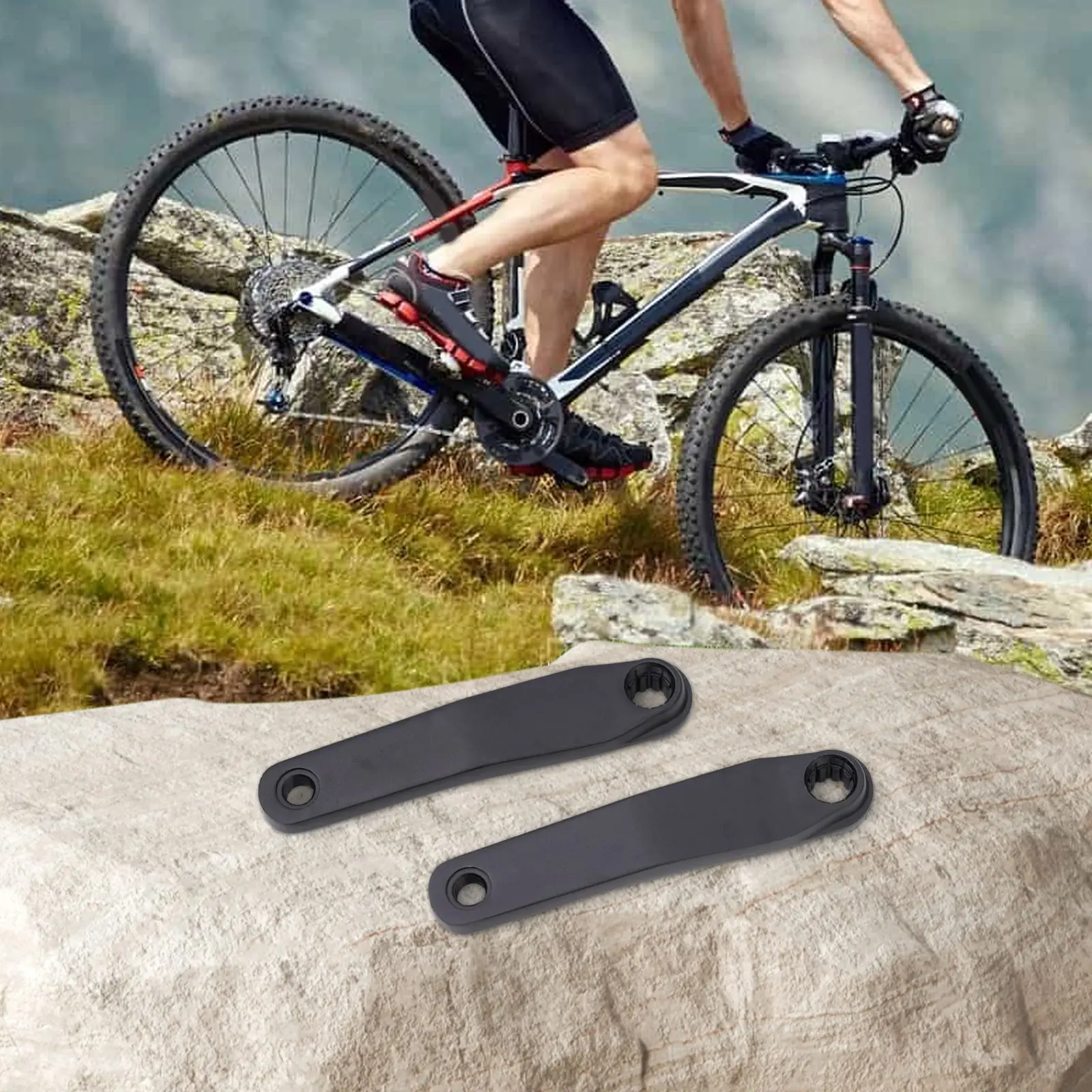 

1 Pair* Splin E Crank With Central Motor For-BNI ISIS Motor Crank For-Bafang For-Bosch For-Ebike Hot Sale Crank Group Parts