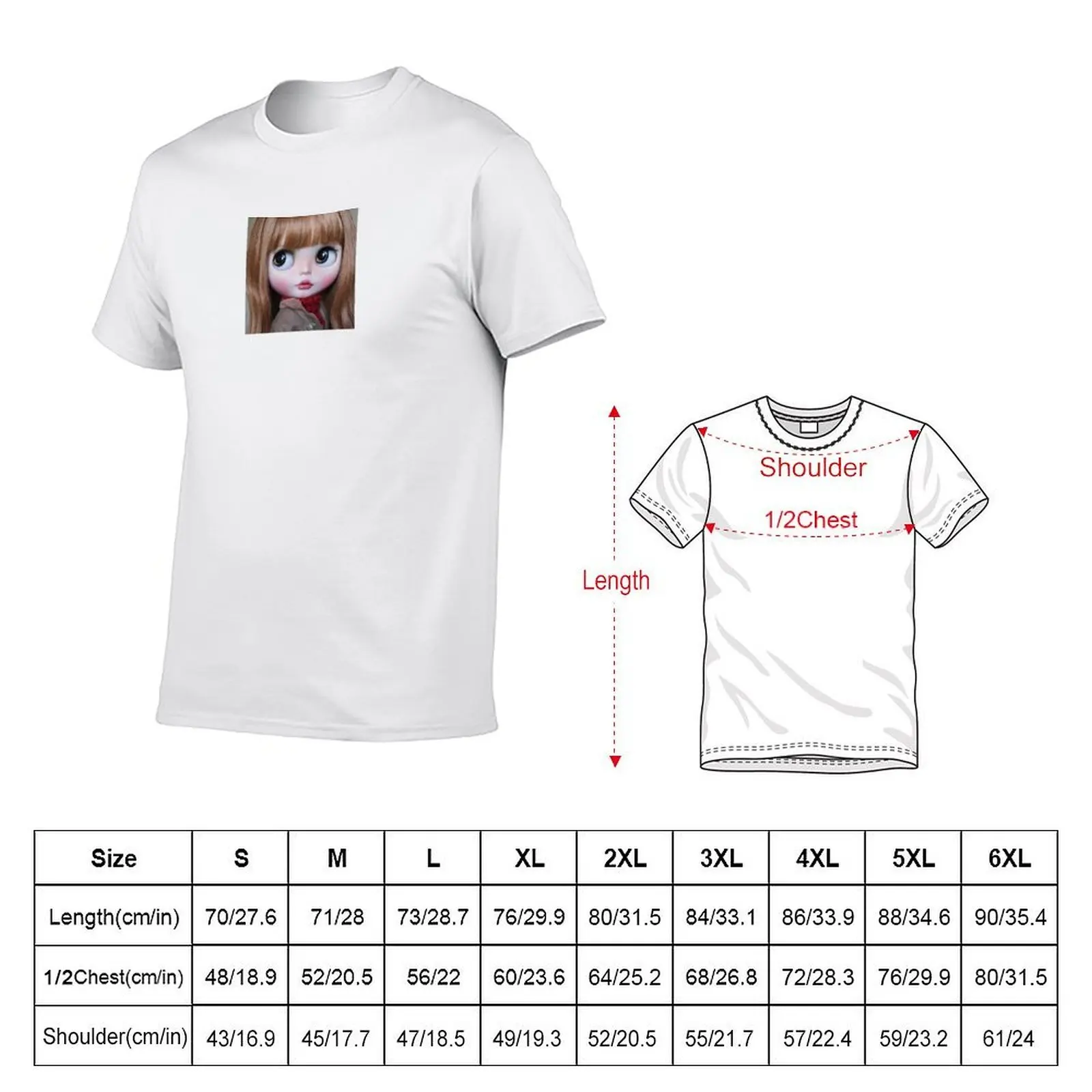Blythe Doll T-Shirt g man t shirts for men cotton t shirt man t shirt man plain T-shirt