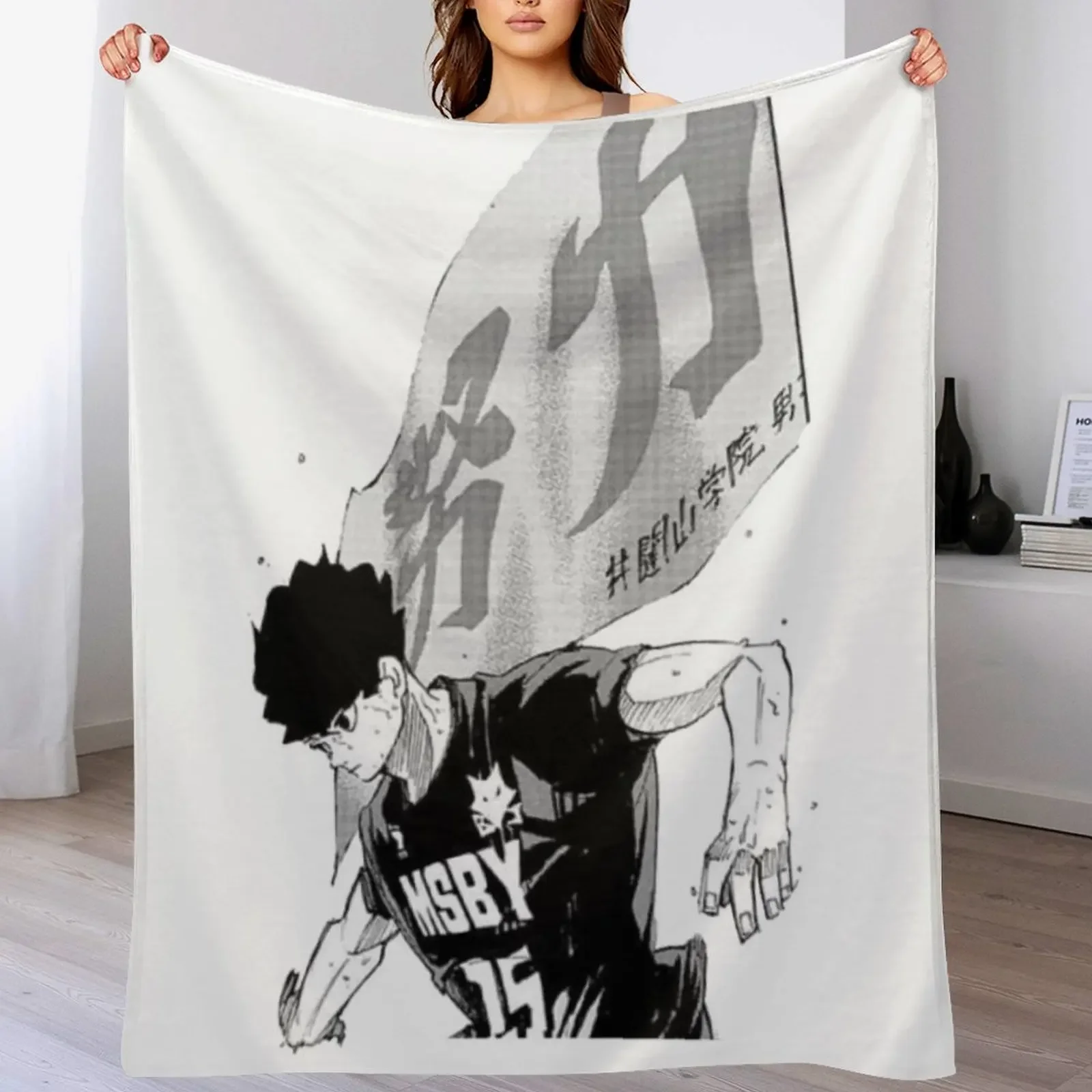 

itachiyama Throw Blanket Single Giant Sofa Decorative Sofa manga Blankets