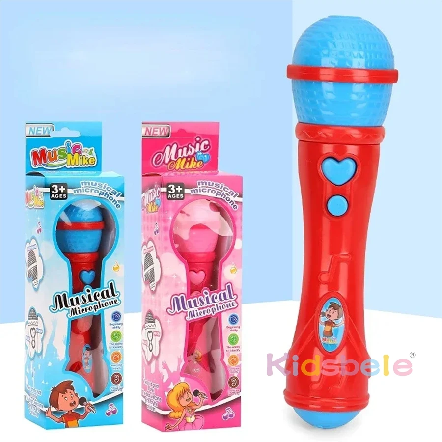 Children\'s Musical Microphone Comes Out The Singing Voice Toy Early Education Toy Birthday Gift