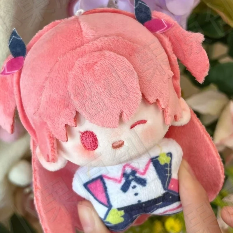 

10CM Project Sekai Airi Momoi Cosplay Plush Stuffed Body Plushie Cartoon Pendant Knapsack Ornament Xmas Gifts