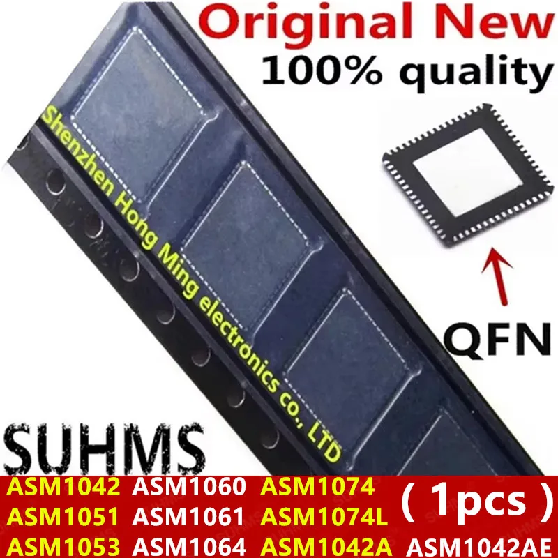 (1piece) 100% New ASM1042 ASM1042A ASM1051 ASM1053 ASM1060 ASM1061 QFN-48 ASM1074L ASM1064 ASM1042AE QFN-64 ASM1074 QFN-88