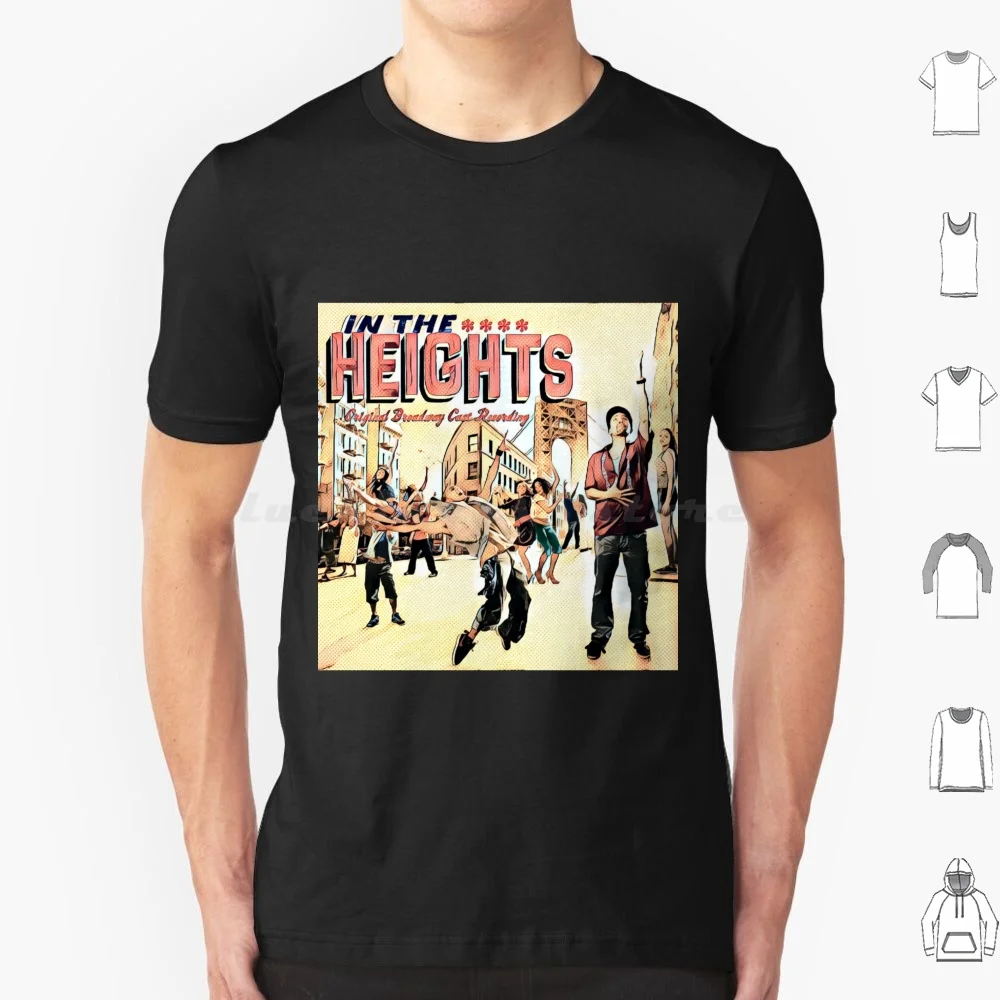 في الارتفاعات الهزلية تي شيرت قطن للرجال والنساء يمكنك صنعه بنفسك طباعة كوميدية في الارتفاعات Usnavi الكتاب الهزلي برودواي لين مانويل ميراندا