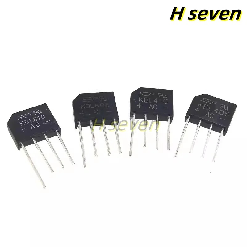 10pcs KBL406/KBL410/KBL606/KBL608/KBL610 Bridge Rectifiers