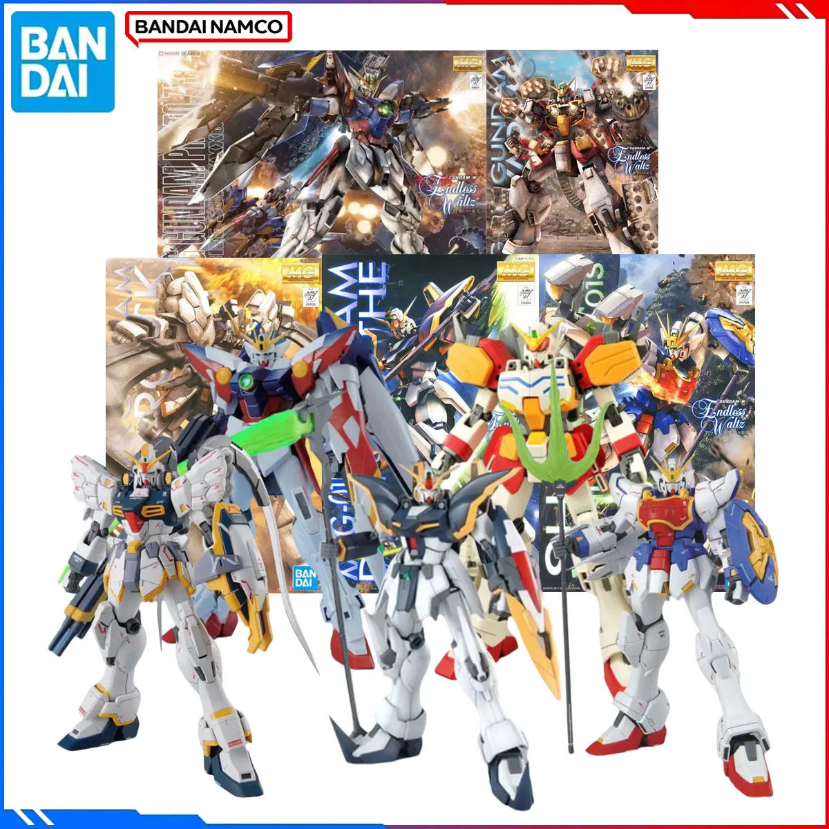 

Подлинная Bandai, оригинальная фигурка Gundam, наборы моделей MG, аниме-фигурки Deathscythe Heavyarms, экшн-модель, игрушки, подарок для детей