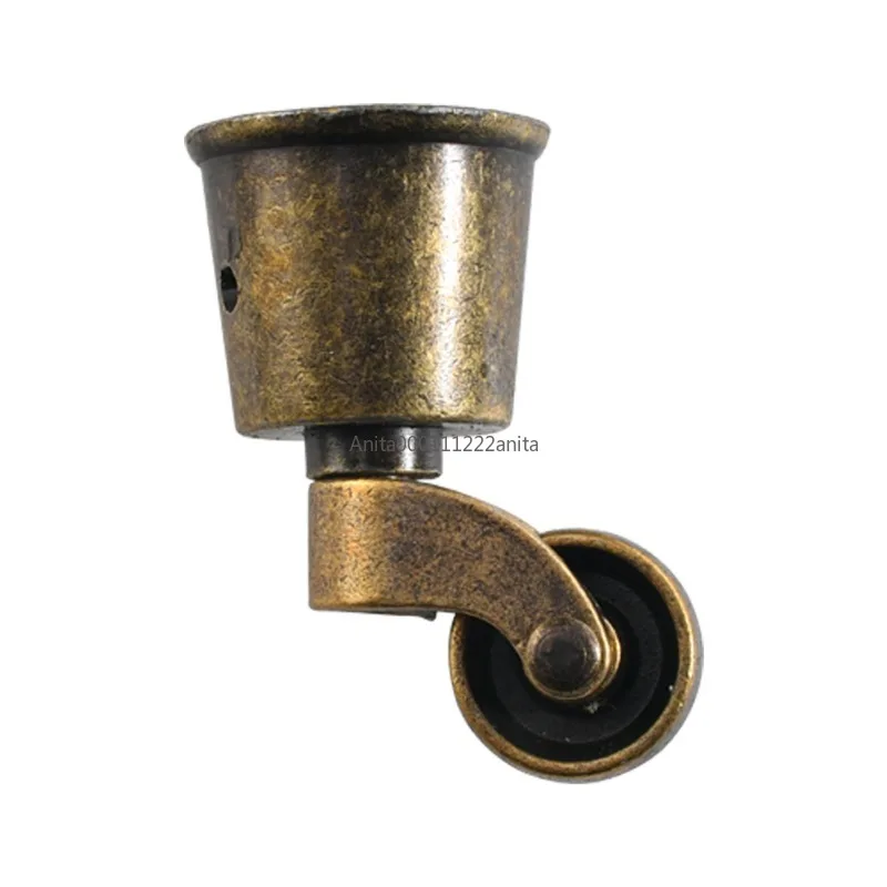 4Pcs Zinc Alloy Caster Cups for Furniture 1.46