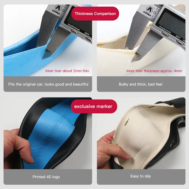 سيارة الداخلية الجلود ألياف الكربون غطاء عجلة القيادة عدم الانزلاق لبيجو 408 4008 308 3008 البندقية 5008 508 2008 208 301 RCZ #6