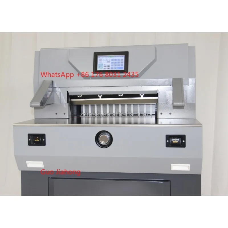 

Hot Sale Automatic Paper Cutter Machine Made in China Electric Power