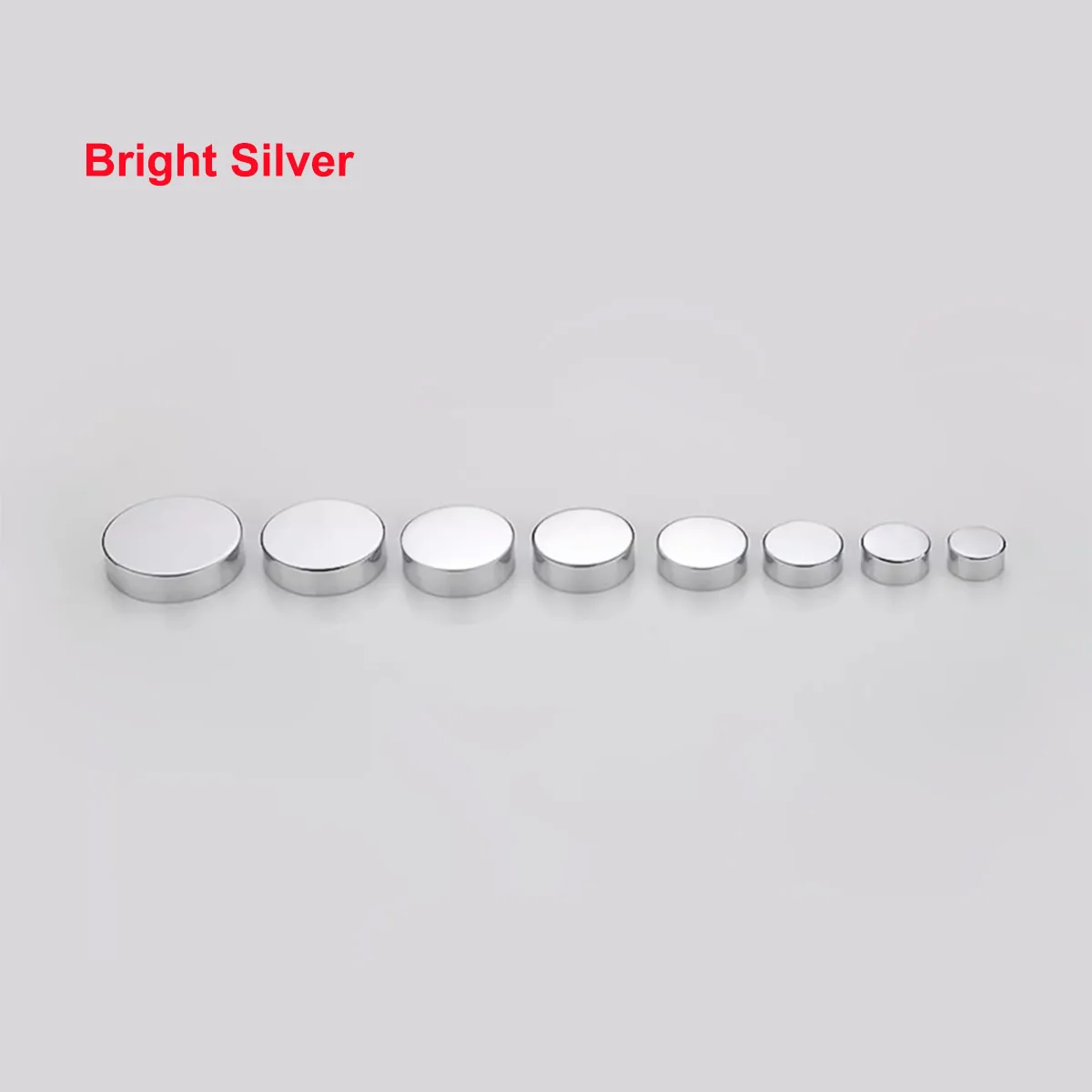 Advertising Glass Decorative Cap Acrylic Ceramic Tile Mirror Fixing Self Tapping Screw Cover