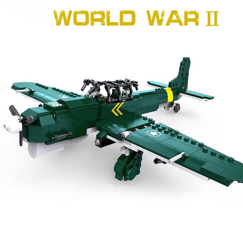 WW2 Military Building Blocks Tank Sd.kfz Armored Vehicle JU87 Bomber Model German T34 Tank MOC Bricks Toys For Kids