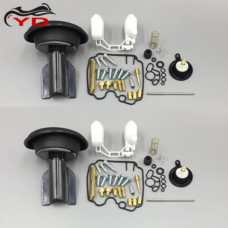 2 x zestaw naprawczy gaźnika do Yamaha TDM850 1991-1999 gaźnika części tłoka próżniowego membrany