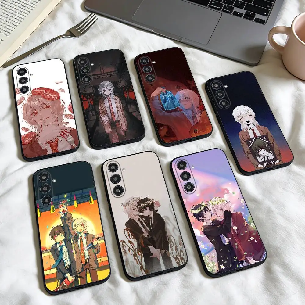 

S-Saihate Station S-Shion phone Case For Samsung Galaxy A73,A72,A71,A70,A53,A52,A51,Others Soft Black Shell