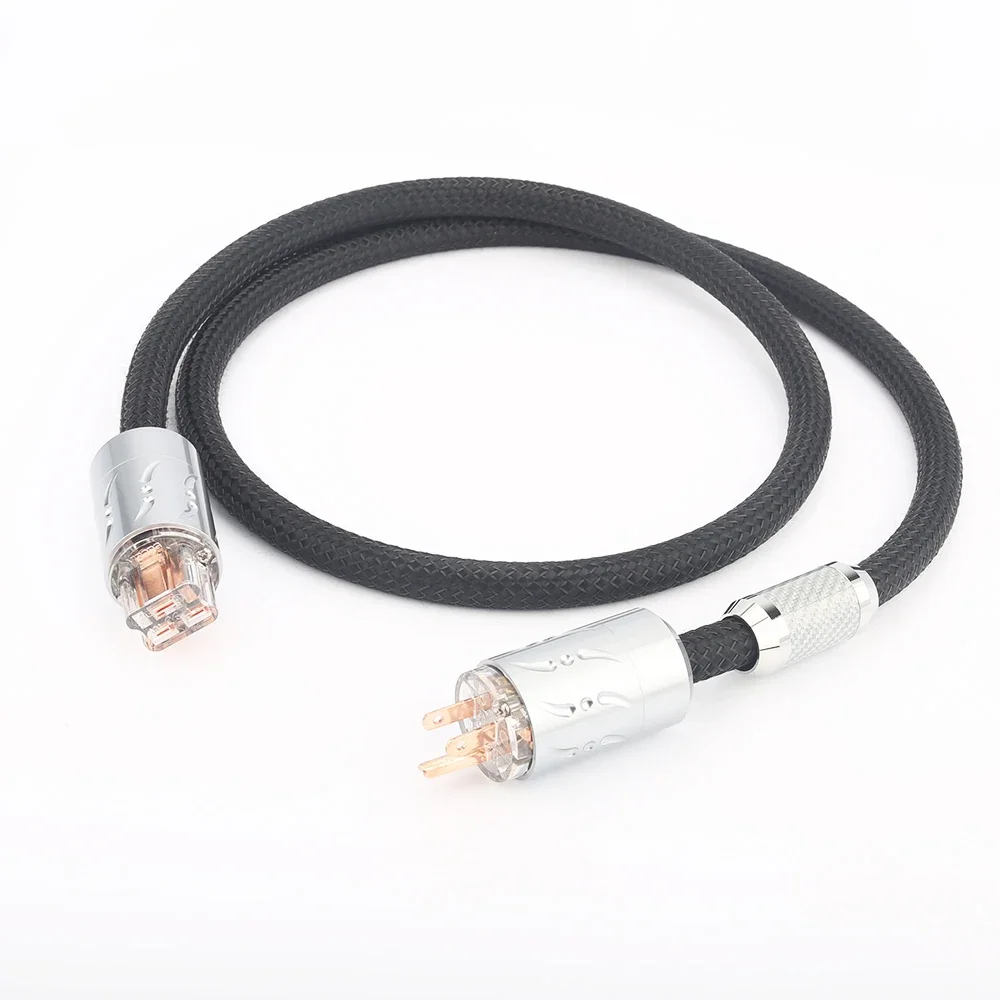 Viborg VP1501 US Audiophile Power Cord Cable  C19 Power Cable Pure copper 20A Amp IEC 100% Pure Copper