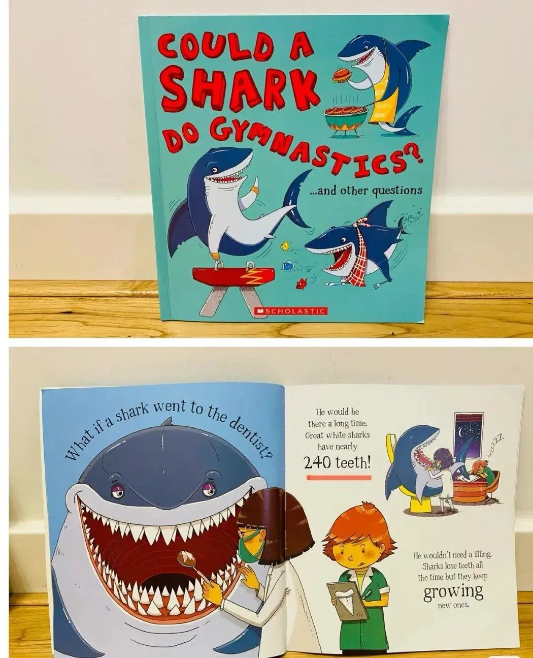 10 Books/set English Comic Books What If An Ocean Could A Shark Do for 2-8 Years Old Story Books for Kids English