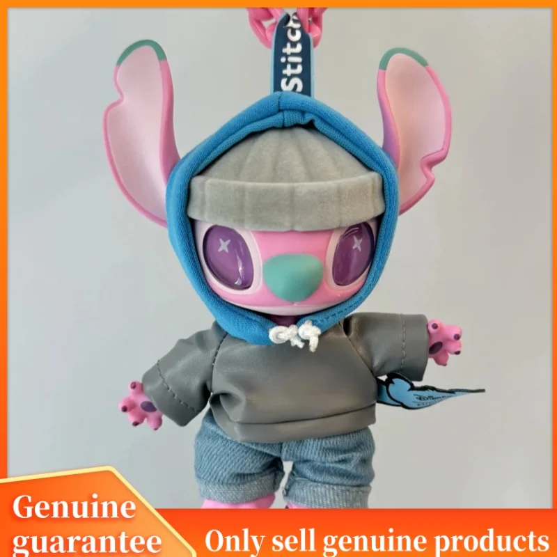 

Оригинальная фигурка Miniso Blind Box Stitch Gen Z Street Series, виниловая кукла Kawaii Stitch, загадочная коробка, подвеска-сюрприз, подарок на день рождения