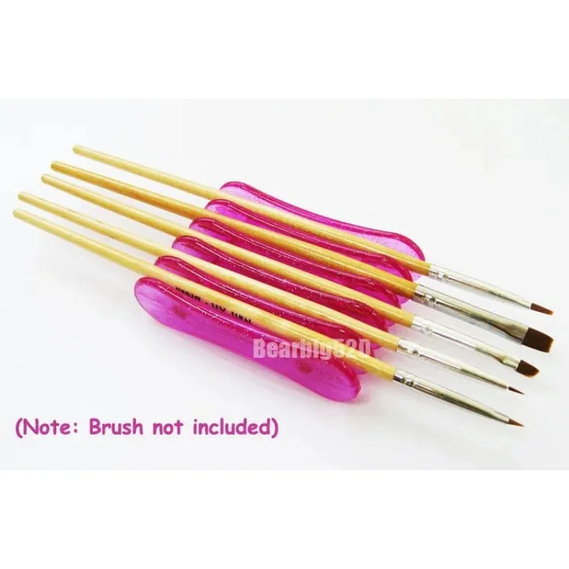 Free Shipping Nail Art Makeup Design Craft Acrylic UV Gel Brush Pen Holder Stand Electric Styling Tools Nail Brush Perfumes