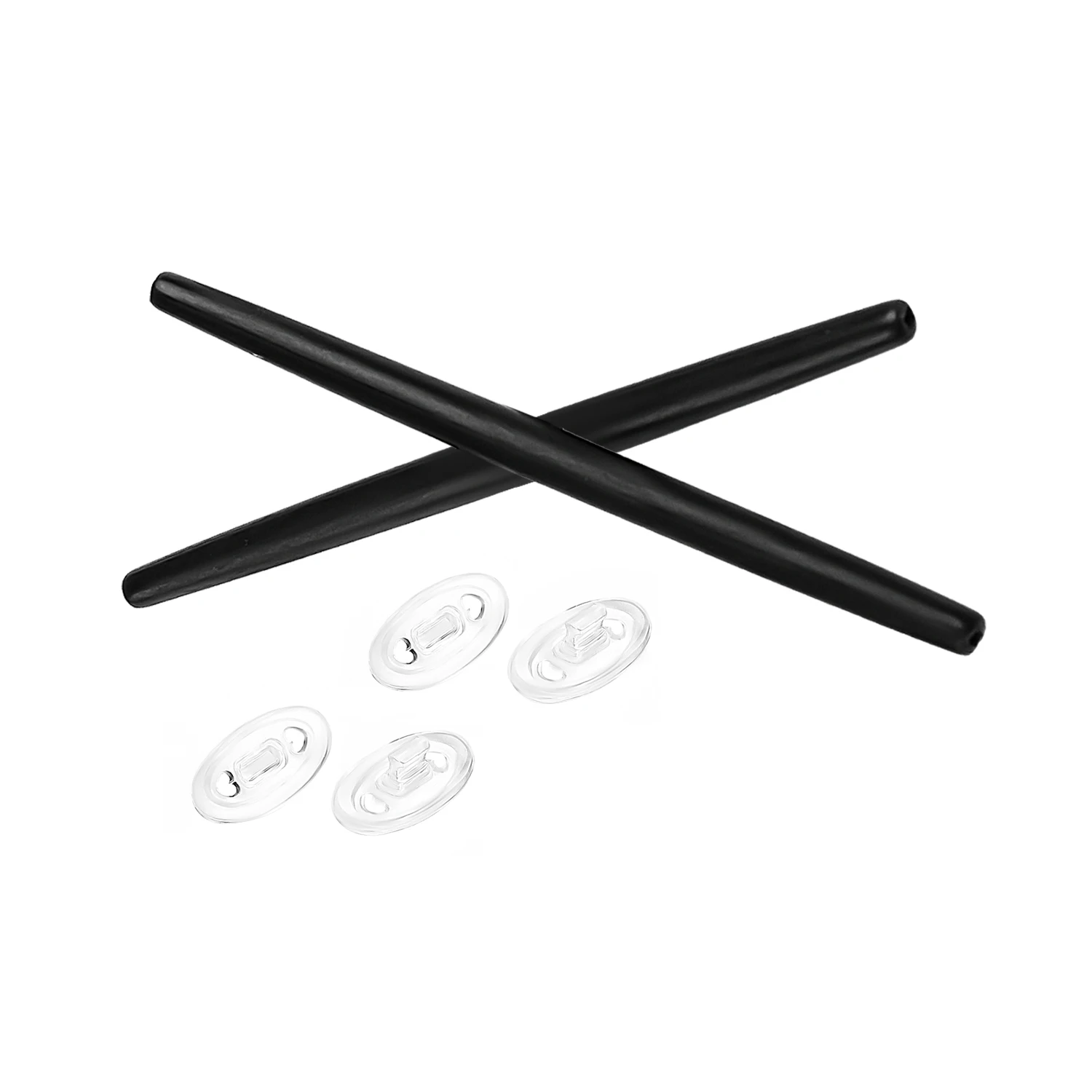 Spare Nose Pieces Replacement Nosepad Earsocks Kits for Oakley Transistor OX3085 Spoke 0.5 OX3144 Jackknife 4.0 OX3024 Frame
