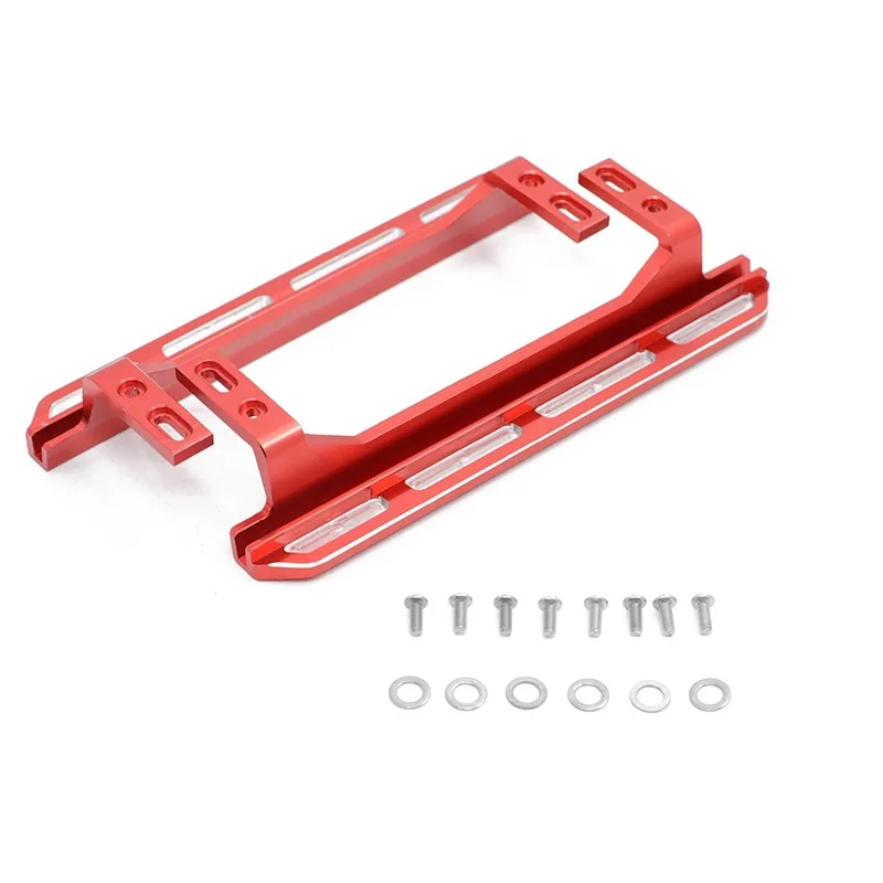 Metal Side Pedal Step Running Boards Foot Plate for TRX4 TRX Ford Bronco TRX-4 1/10 RC Car Crawler Body Shell Accessories