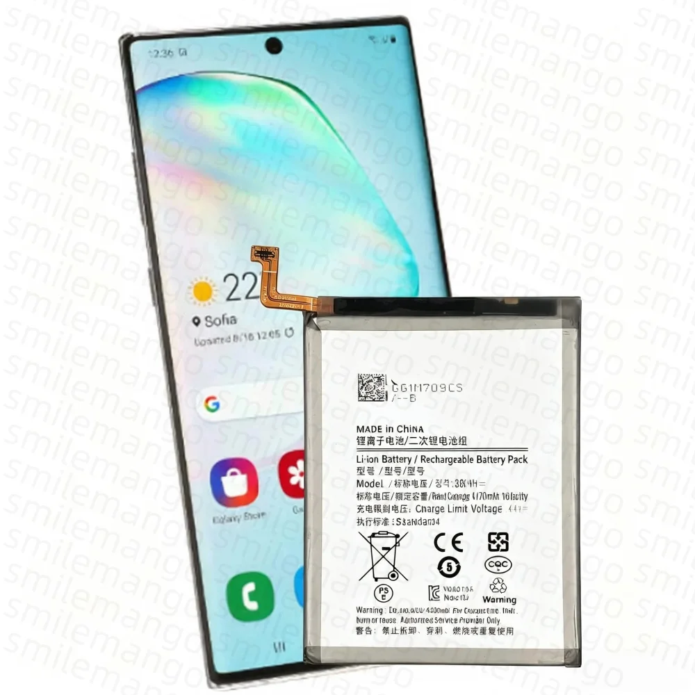 NEW EB-BN972ABU 4300mAh Battery For Samsung Galaxy Note 10+ Note 10 Plus SM-N975F SM-N975DS Phone Batteria