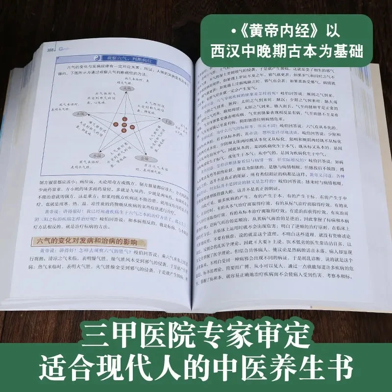 Imagem -05 - Gráfico Huangdi Neijing Obras Completas de Medicina Tradicional Chinesa Livros Teoria Básica Saúde Livros