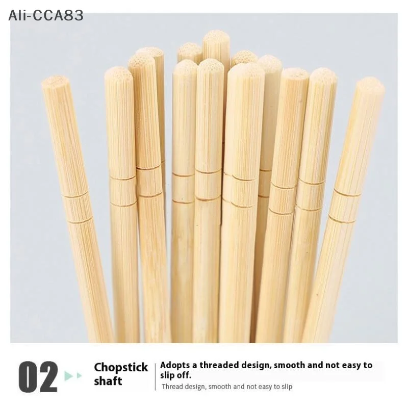 

50Pcs 2025New Disposable Chopsticks Independent Packaging Chopsticks For Restaurants Chinese Bamboo Material Household Chopstick