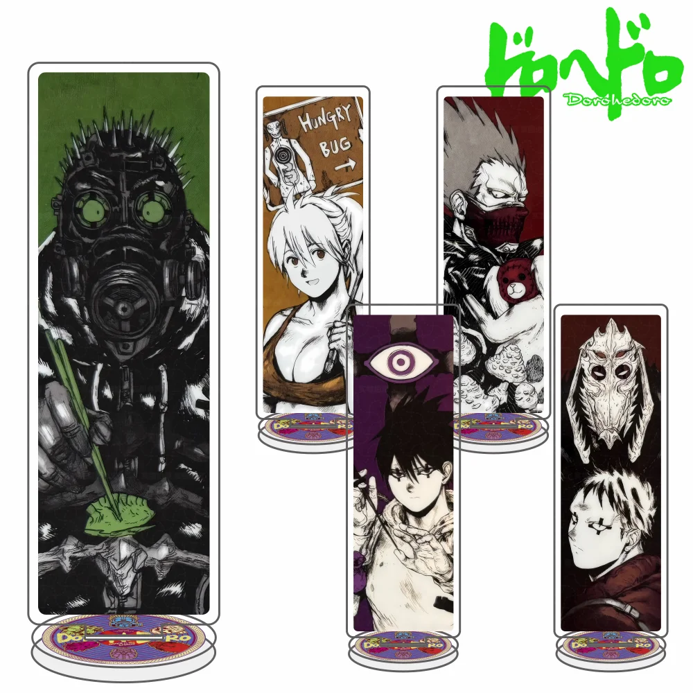Fashion Anime Dorohedoro Keychain Cosplay Charm Keyring Acrylic Figure Phone Pendant Halloween Decor Boy Girl's Party fans gifts