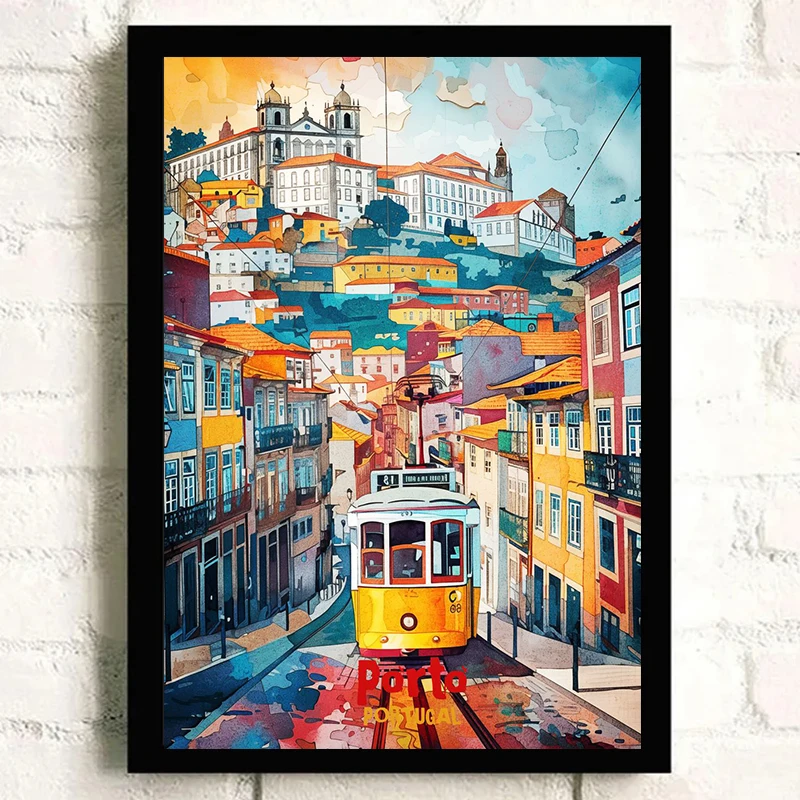 ملصق فني من فوشيمي إناري تايشا ، طباعة على القماش ، ديكور فني لجدران المنزل والغرفة ، هافانا وبرسيلونا ، لوحات معلقة