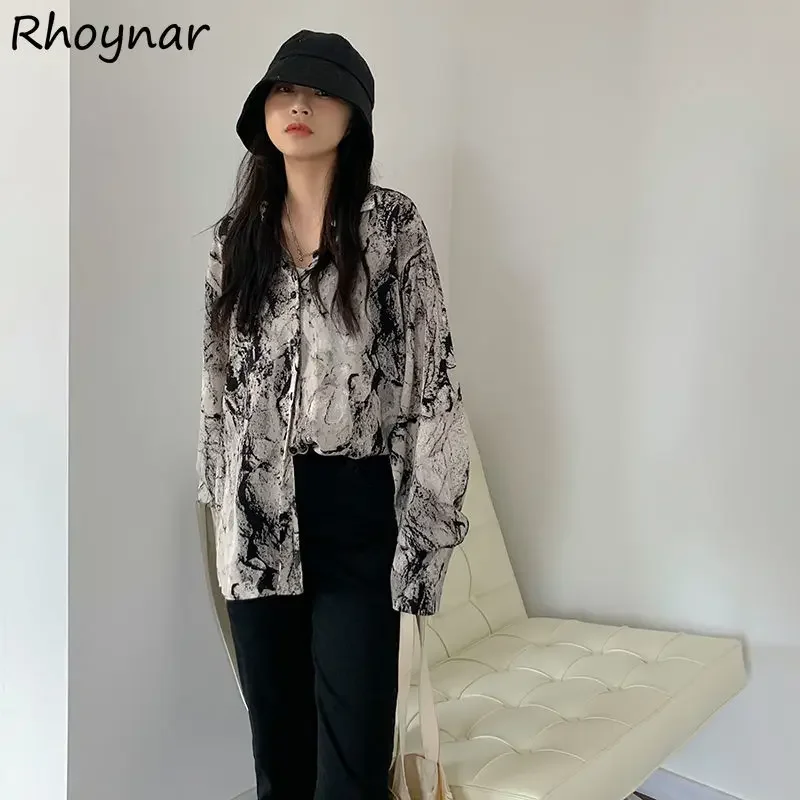 

Shirts Women Fashion Popular Print S-3XL Young Ladies Street Wear Straight Trendy Soft Ins Korean Style All-match New Ulzzang